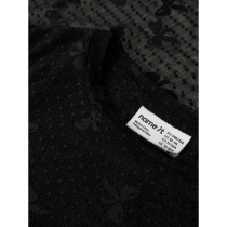 NAME IT Mesh Bluse Remesh Black